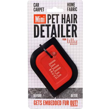 Brosse pour poils d'animaux voiture - Mini Pet Hair Detailer